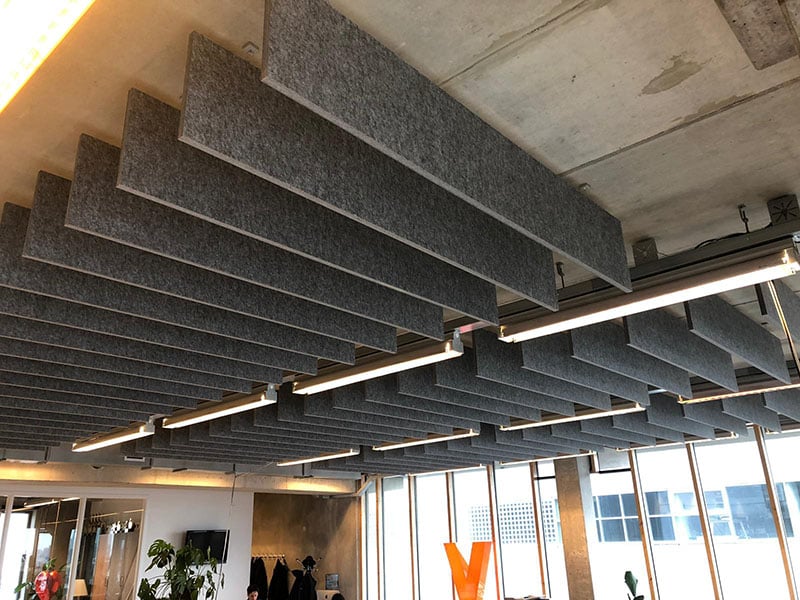 EASYfelt baffle | akoestische baffles op basis van polyester.
