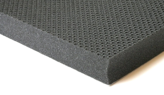 EASYfoam piramideschuim is vlamdovend en akoestisch